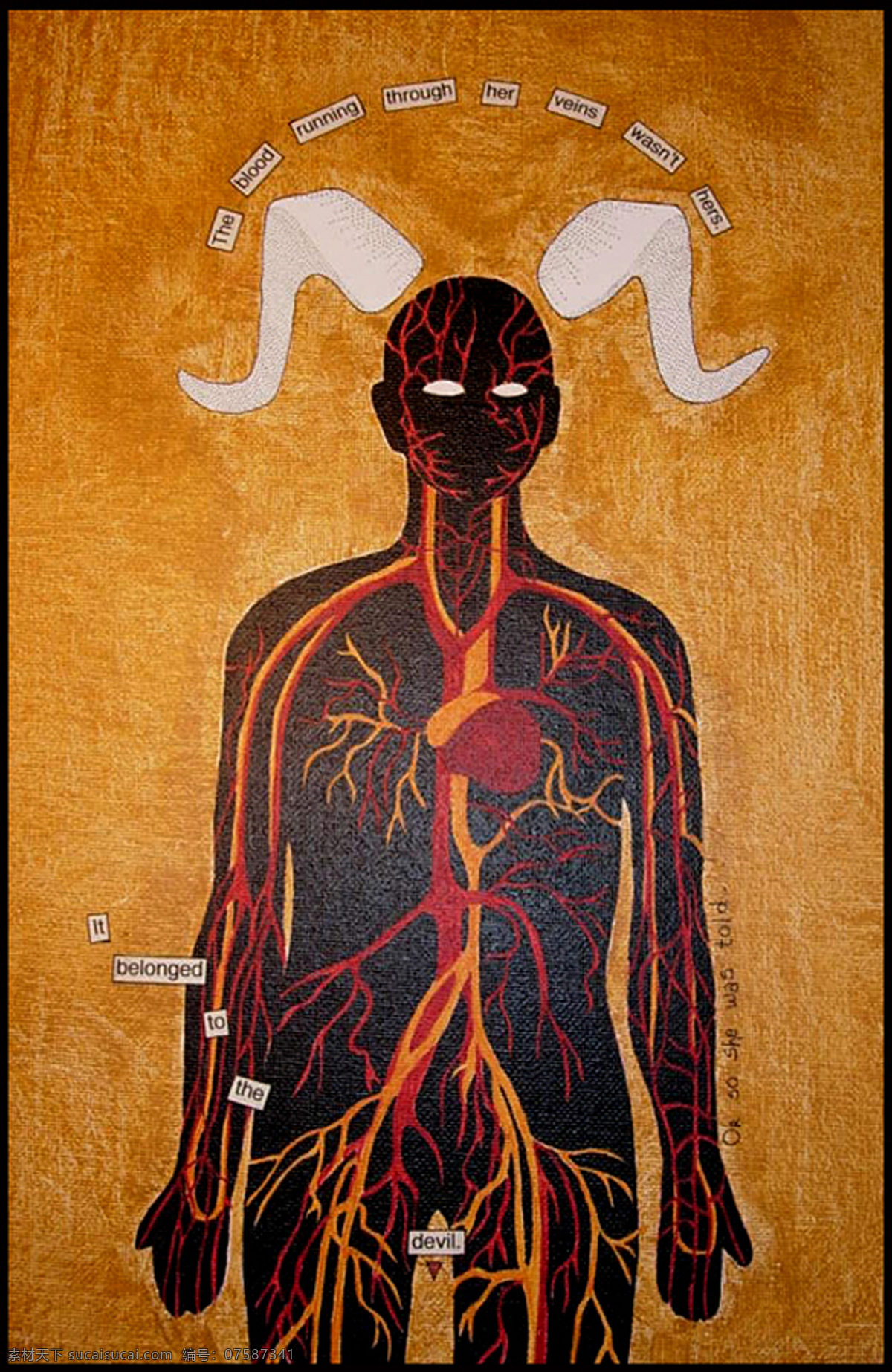 抽象 油画 绘画艺术 油画写生 人体器官 人体经络 书画文字 文化艺术