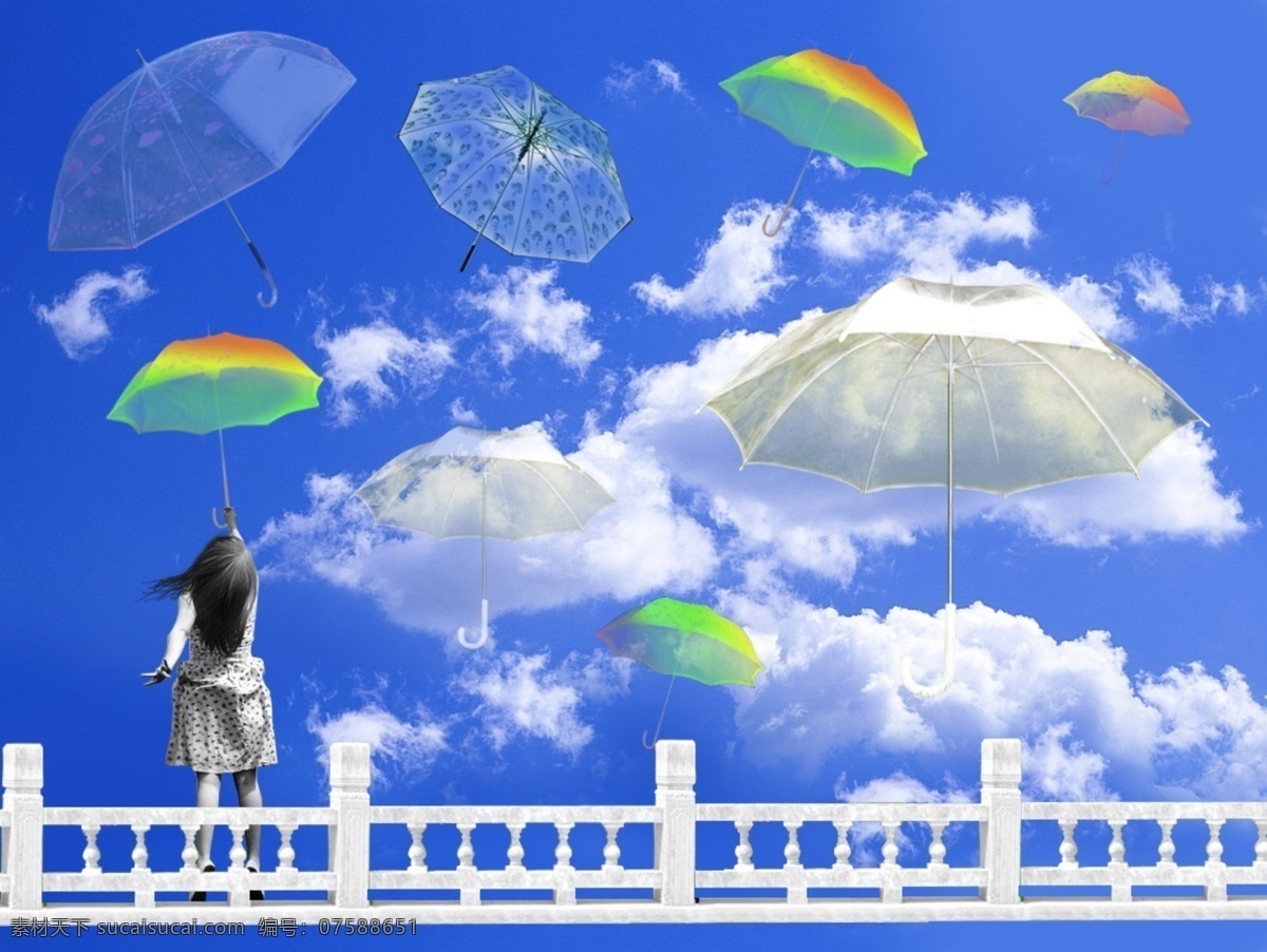 透明 雨伞 环境设计 景观设计 源文件 模板下载 透明雨伞 彩色伞 美丽伞 家居装饰素材