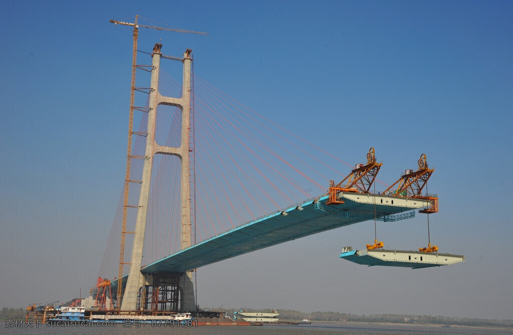 衔接 九江 二桥 主墩 施工 雏形 工业生产 现代科技