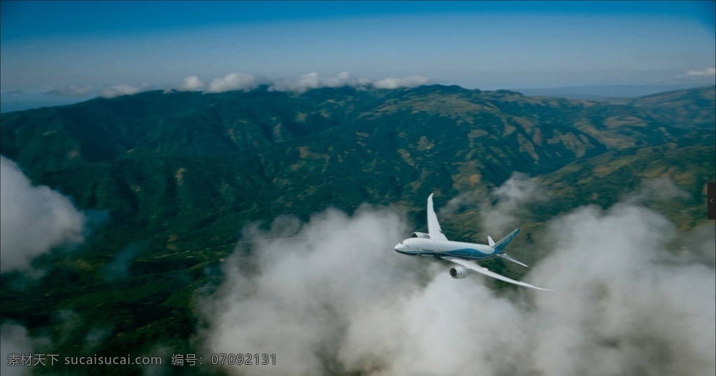 飞机云中飞行 飞机飞行 飞机起飞 山中飞机 云雾飞机飞行 飞翔 多媒体 实拍视频 科技金融 mp4