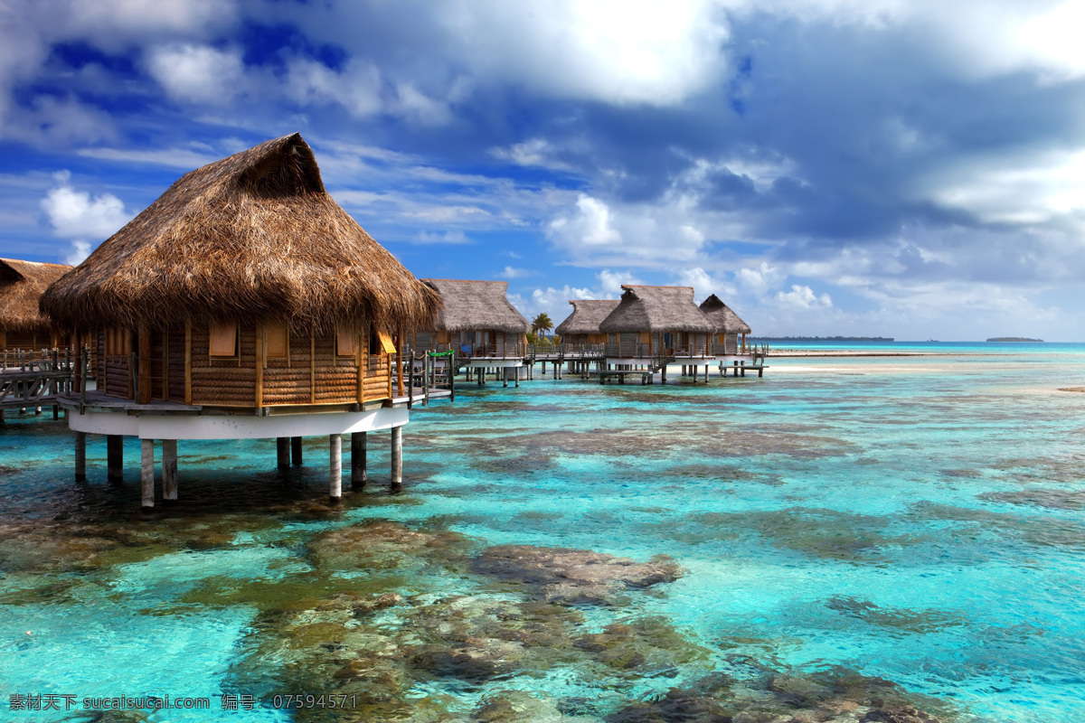 海边度假村 大海 度假 度假村 海岛 巴厘岛 旅游广告 马尔代夫 普吉岛 塞班岛 海南 海滩 木屋 旅游 度假圣地 蓝天白云 自然美景 自然风景 自然景观 自然 景色 高清