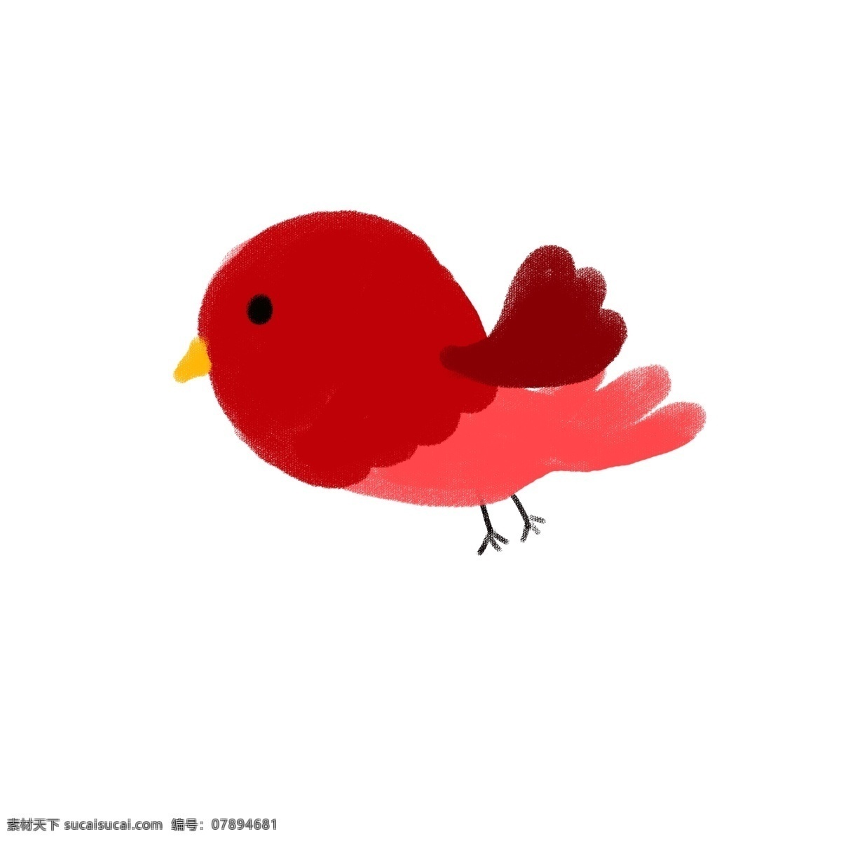 可爱 卡通 小鸟 免 抠 卡通的小鸟 可爱的小鸟 红色 粉色 简约的图形 简笔的小鸟 简单的小鸟