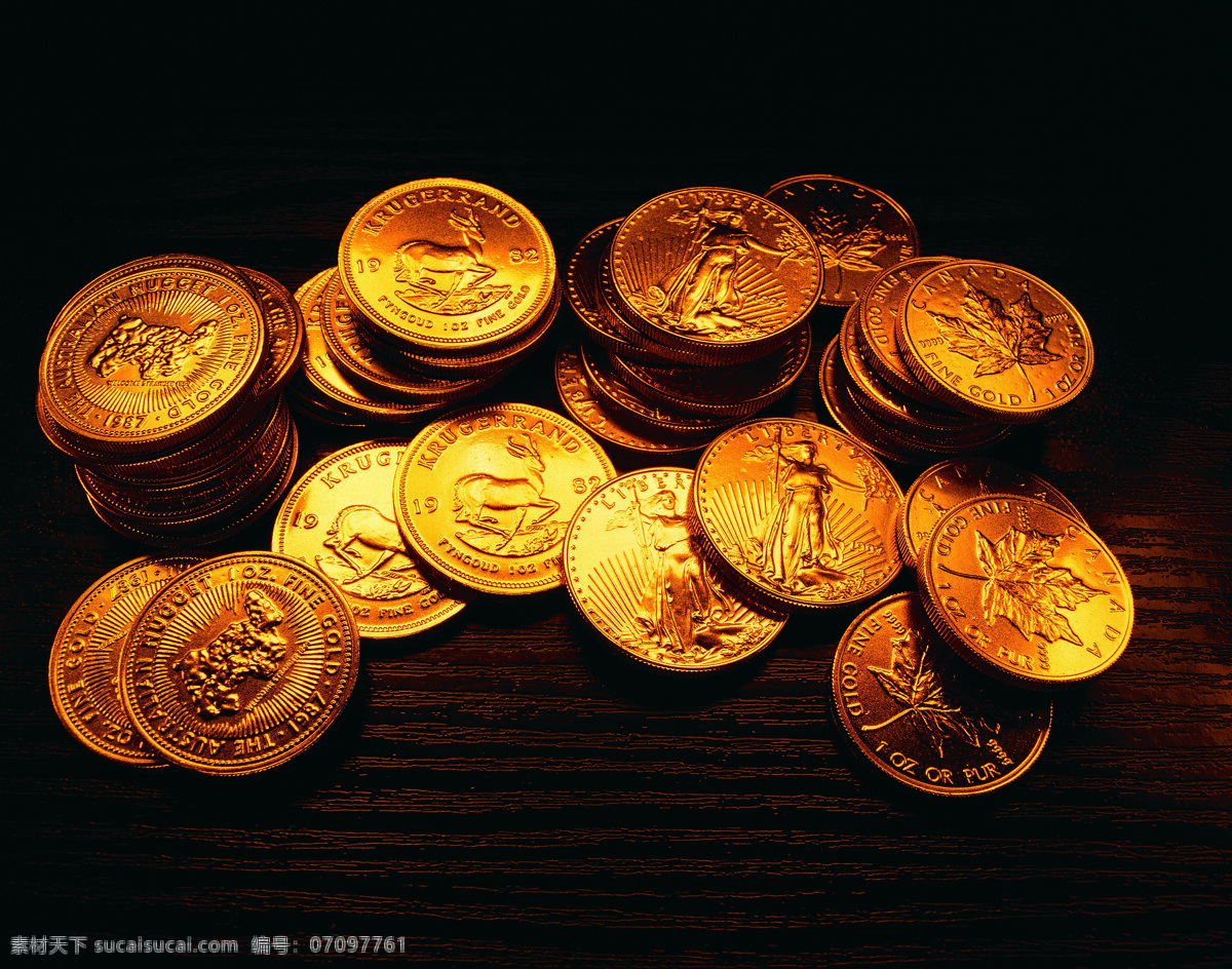 金币 金子 商务金融 金融货币 金条金币图片 摄影图库