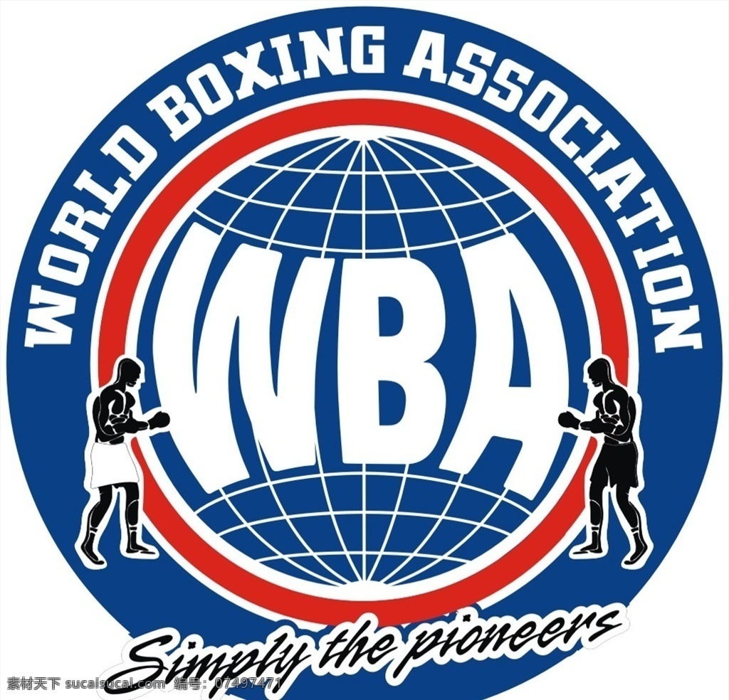 世界拳击协会 拳击协会 拳击 标志 logo