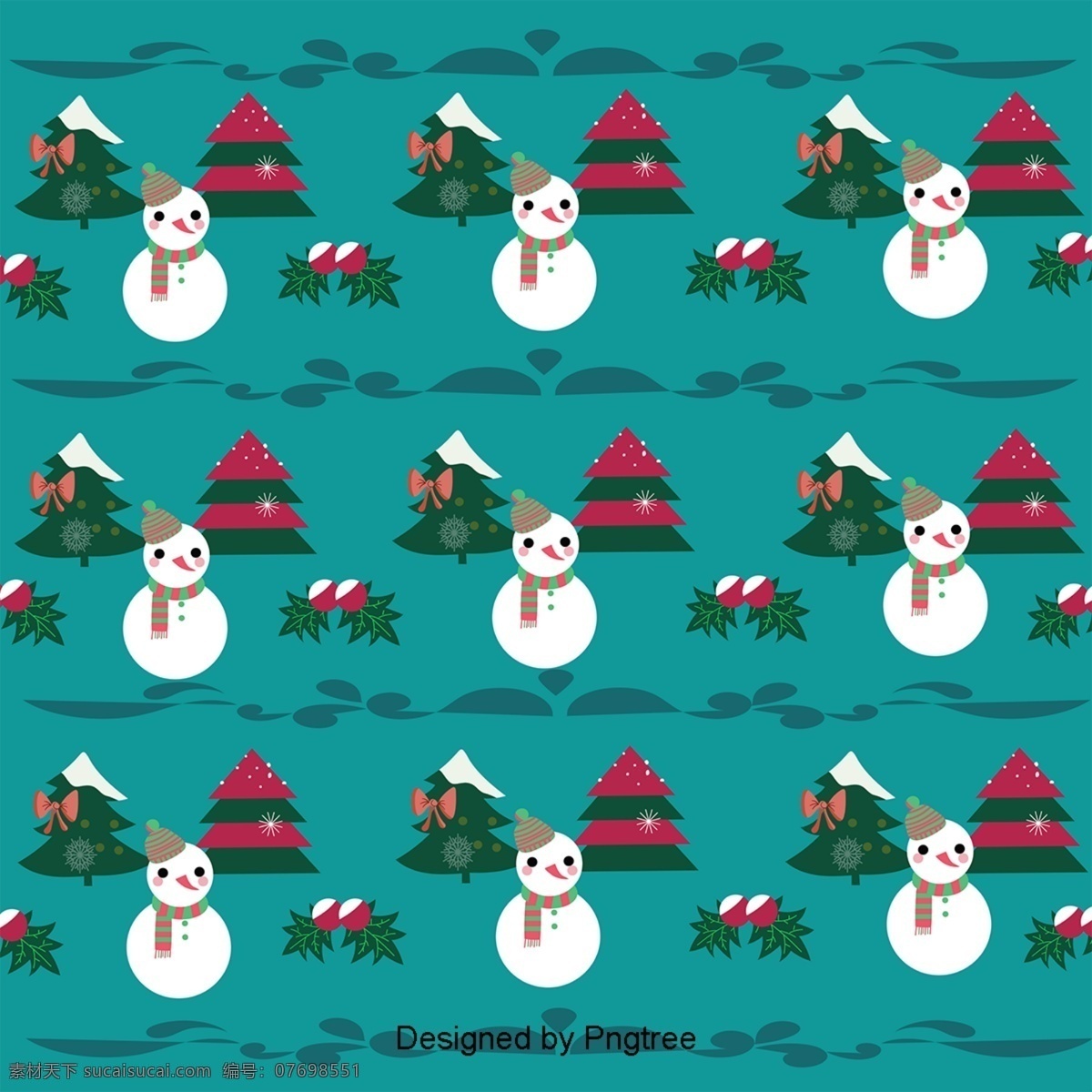 黑色 绿色 雪人 圣诞树 模式 可爱 高兴 贝尔 弓 简单 图案 复古 卡通 圣诞球 圣诞 行话