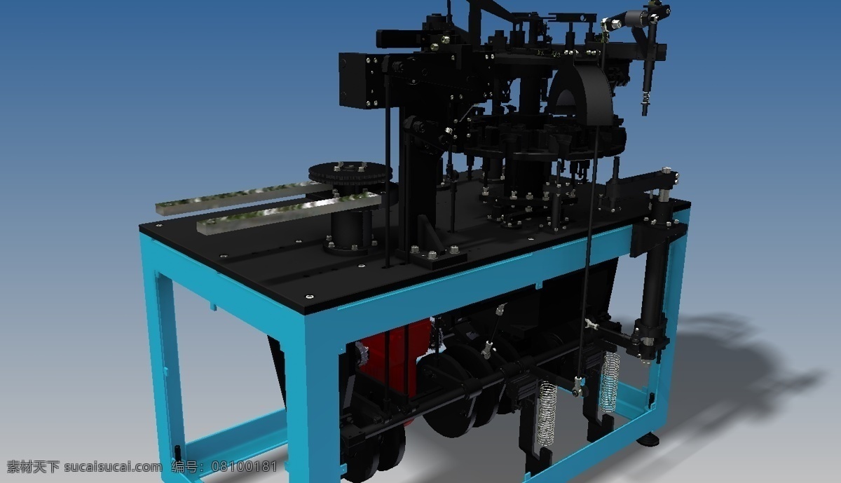 机械 装配 机 工业设计 机械设计 汽车 3d模型素材 其他3d模型
