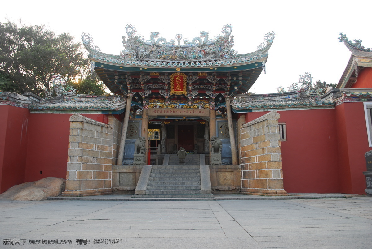 庙门 雕塑 石雕 寺庙 古典建筑 台阶 屋顶 红墙 东山风光 国内旅游 旅游摄影