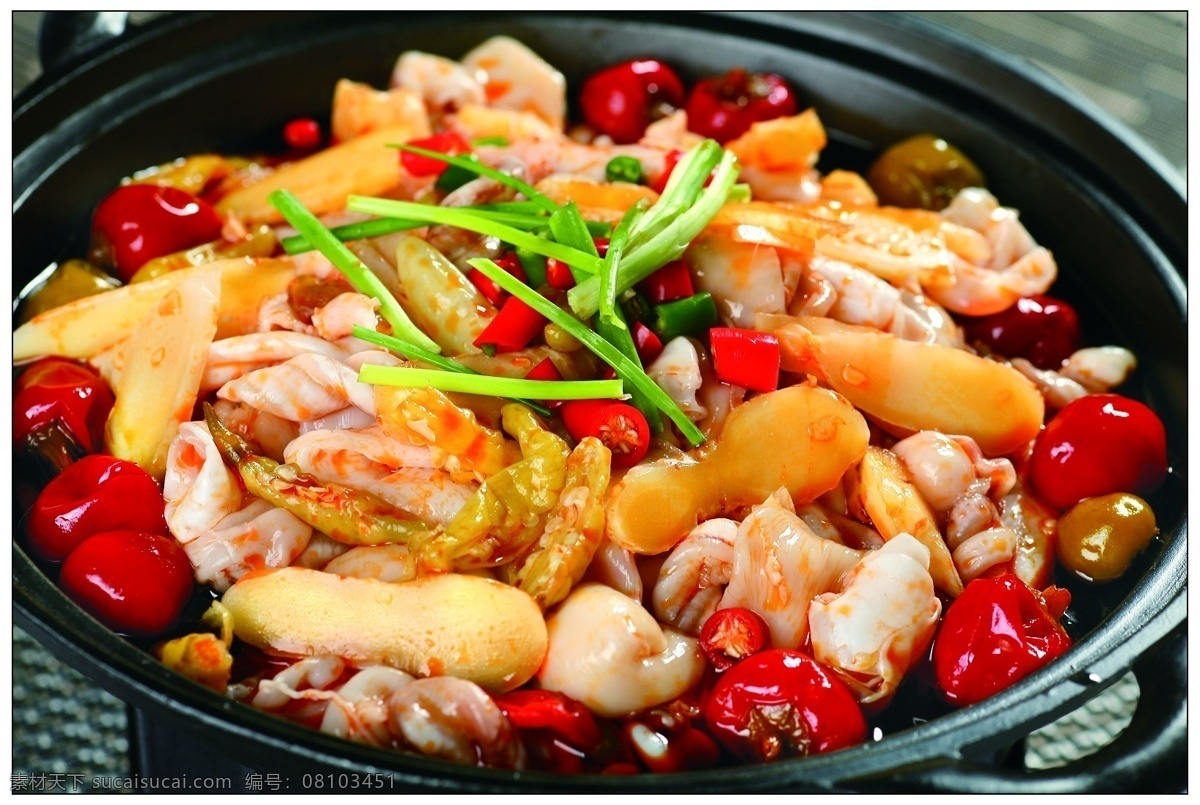 干锅鱼杂 美食摄影 传统菜 家常菜 传统美食 菜 餐饮美食