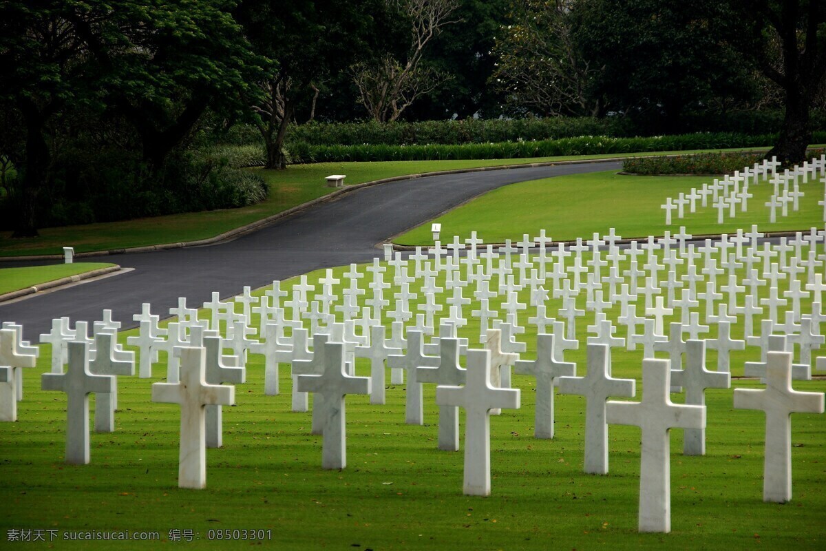 唯美 风景 风光 旅行 人文 城市 菲律宾 美军纪念公募 公墓 旅游摄影 国外旅游 黑色