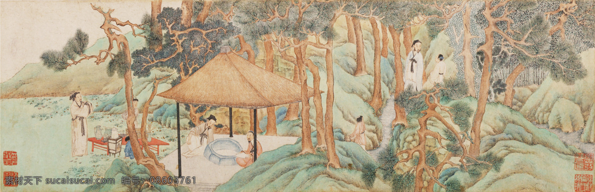 文 徵 明惠 山茶 会 图卷 明 文徵明 惠山茶会图卷 古画 古代绘画 国画 中国古画 书画 中国文化 国宝 壁纸 故宫珍藏 高清壁纸 中国古代绘画 绘画书法 传统文化 文化艺术 故宫精品 绘画