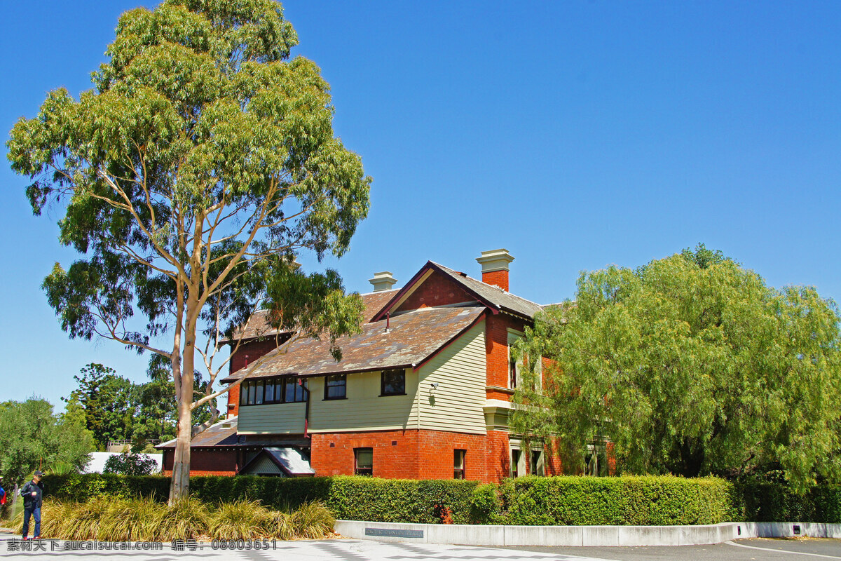 澳洲墨尔本 旅游 风光 风景 城市 墨尔本 皇家公园 国外风景 公寓 别墅 绿化 国外旅游 旅游摄影 蓝色