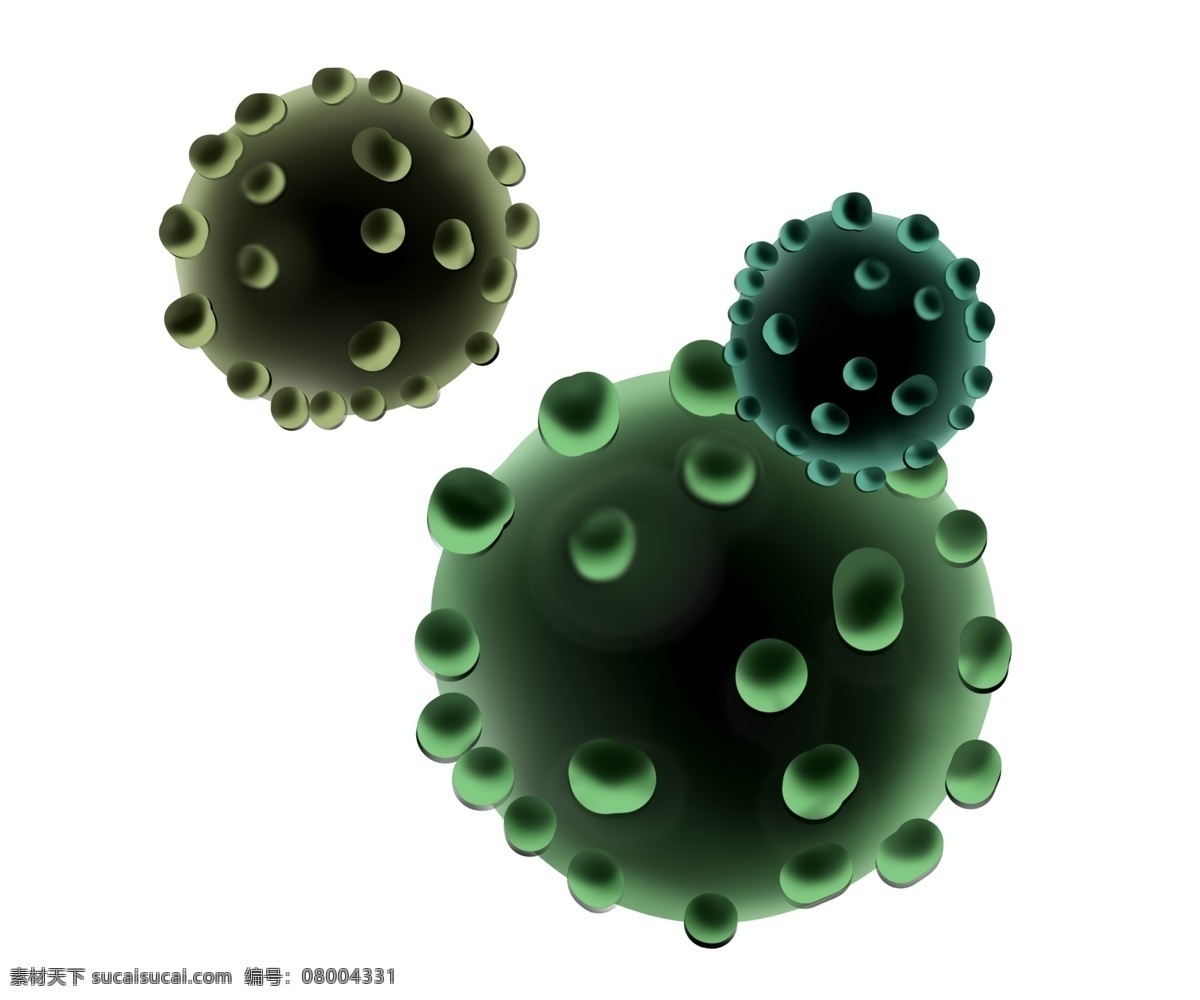 细菌 细胞膜 插画 卡通插画 细胞质 核糖体 细菌插画 原核生物 单细胞生物 细胞壁