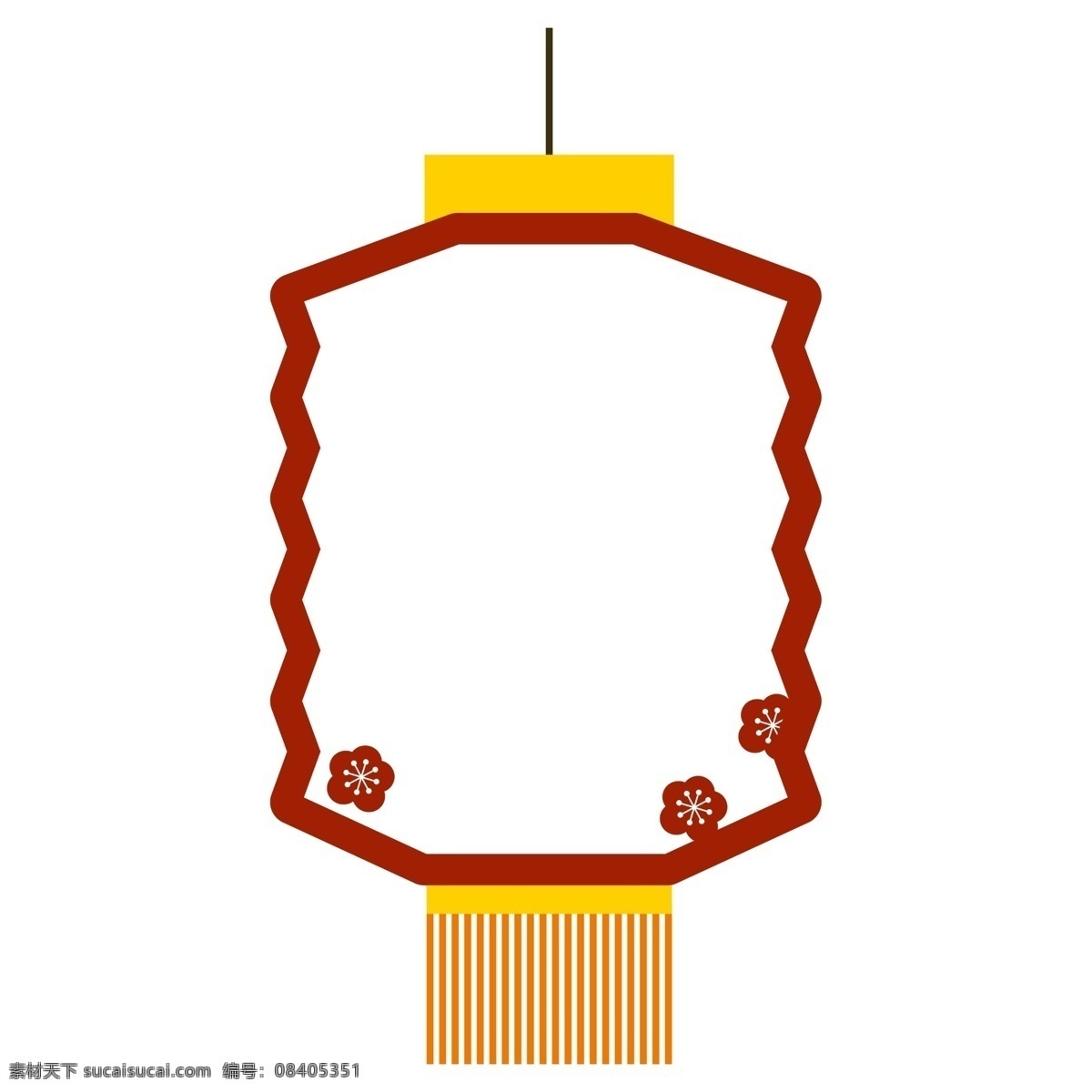 手绘 中国 风 灯笼 装饰 边框 中国风 装饰边框 节日边框 喜庆边框 中国风边框 卡通边框 红色边框