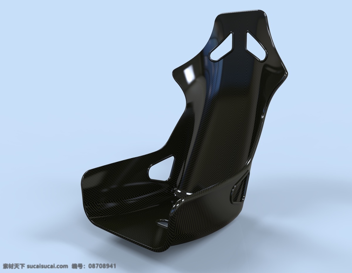 赛车 座椅 汽车 体育 座位 3d模型素材 其他3d模型