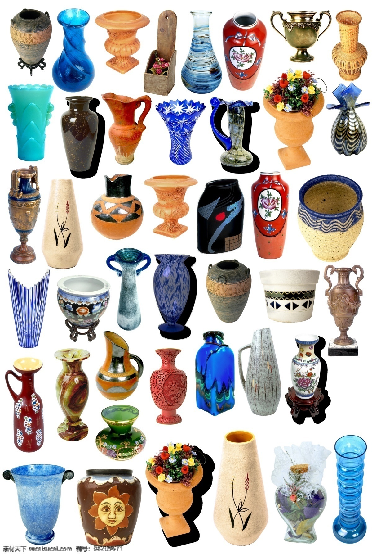 容器古器 容器 古器 花瓶 瓷器 古代器物 器皿 陶瓷 摆设 装饰 各类花瓶 石器时代 分层 源文件 罐子 彩瓶 彩陶 高清容器