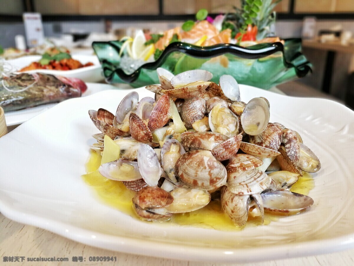 葱姜炒花甲 花甲 海鲜 炒 葱姜 美食 美食摄影 餐饮美食 传统美食