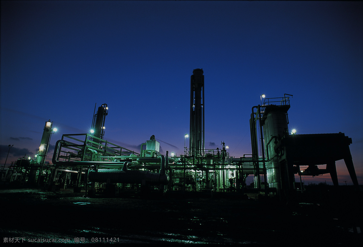 晚上 布里奇 波特 原油 加工厂 布里奇波特 原油加工厂 石油 工厂 国外旅游 旅游摄影