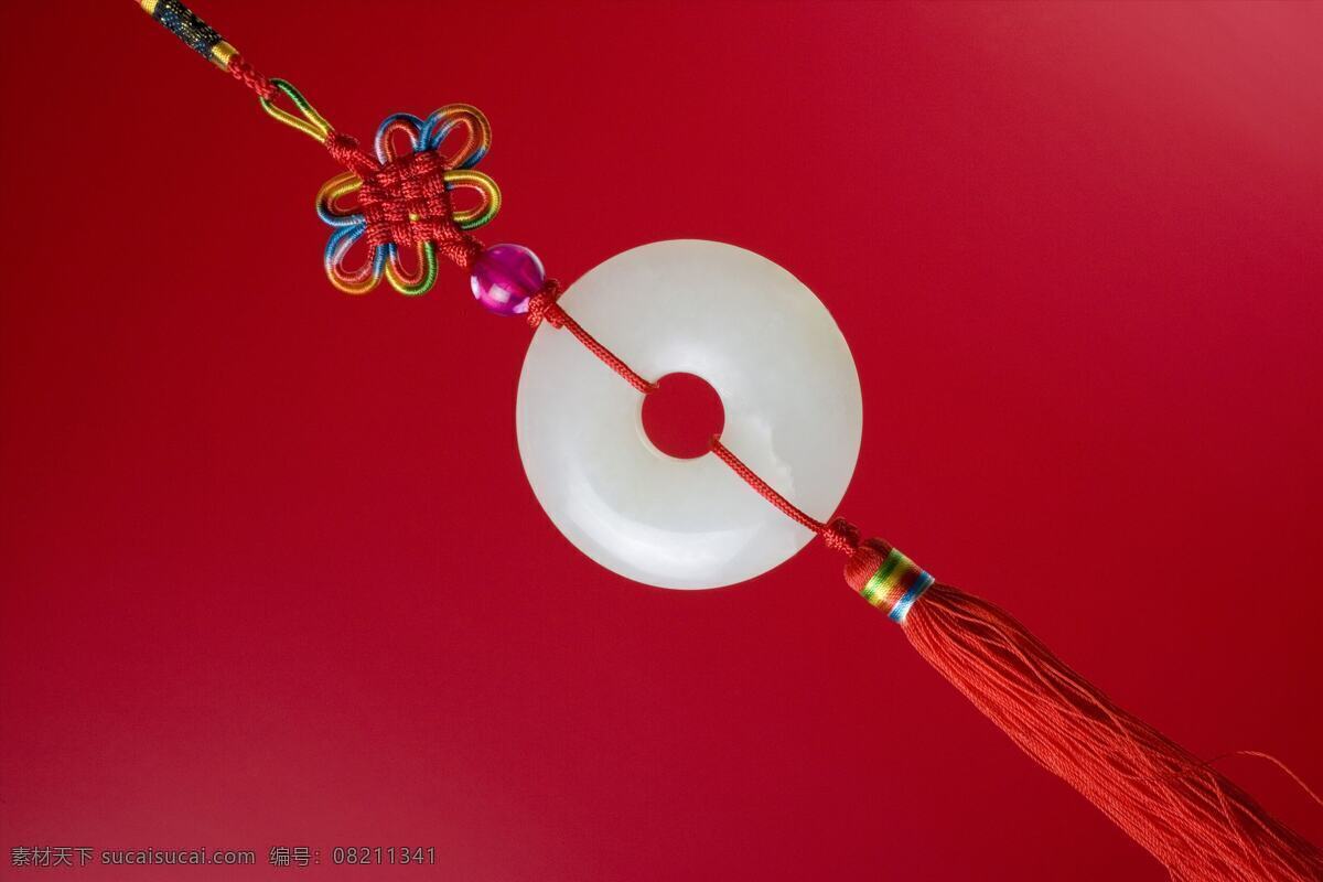 中国 传统 工艺品 玉器 中国红 中国结 文化艺术