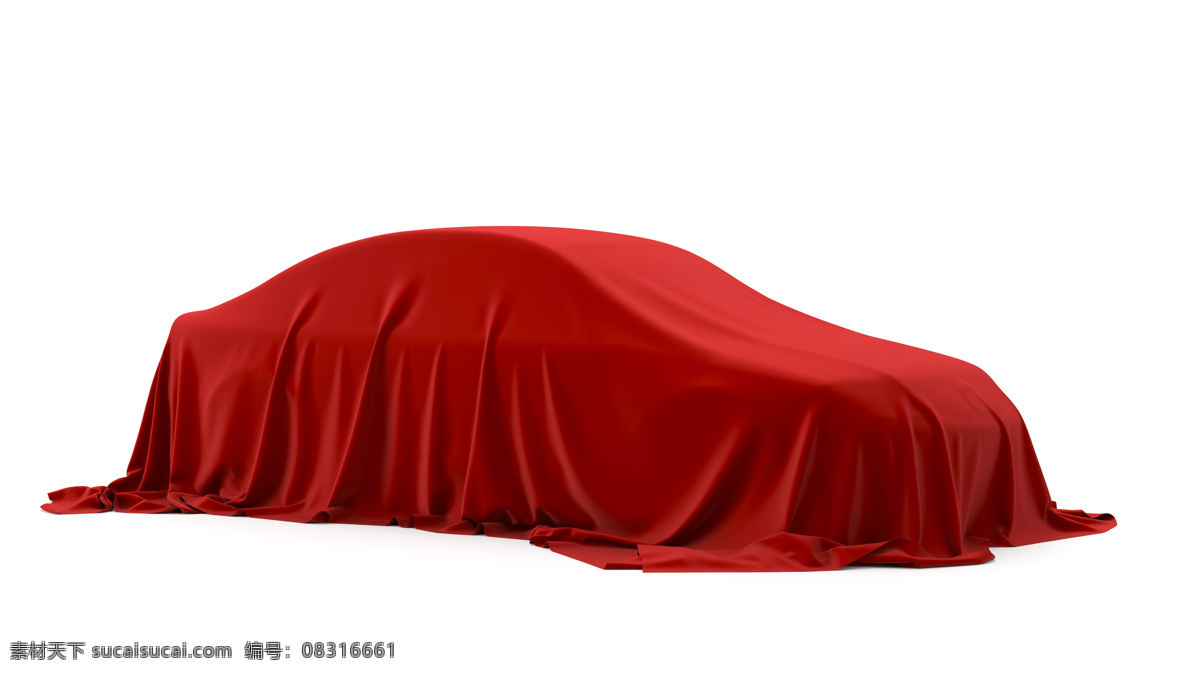 汽车揭幕 新款 轿车 新车发布 丝绸 绸缎 揭幕 幕布 遮盖轿车 即将揭晓 3d设计 3d作品