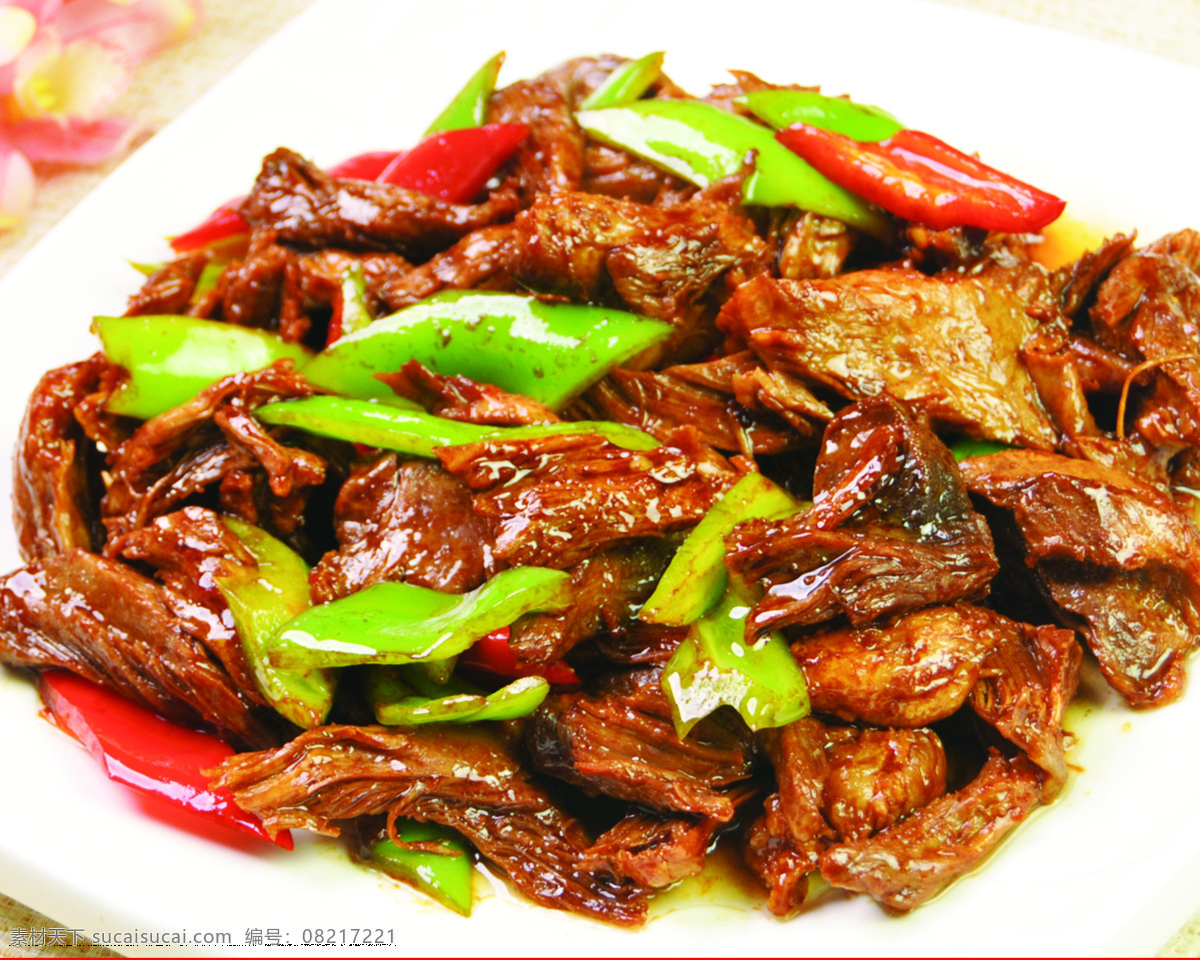 尖椒拆骨肉 杭椒类 辣椒 湘菜 湖南菜 美味辣口 菜 餐饮美食 传统美食