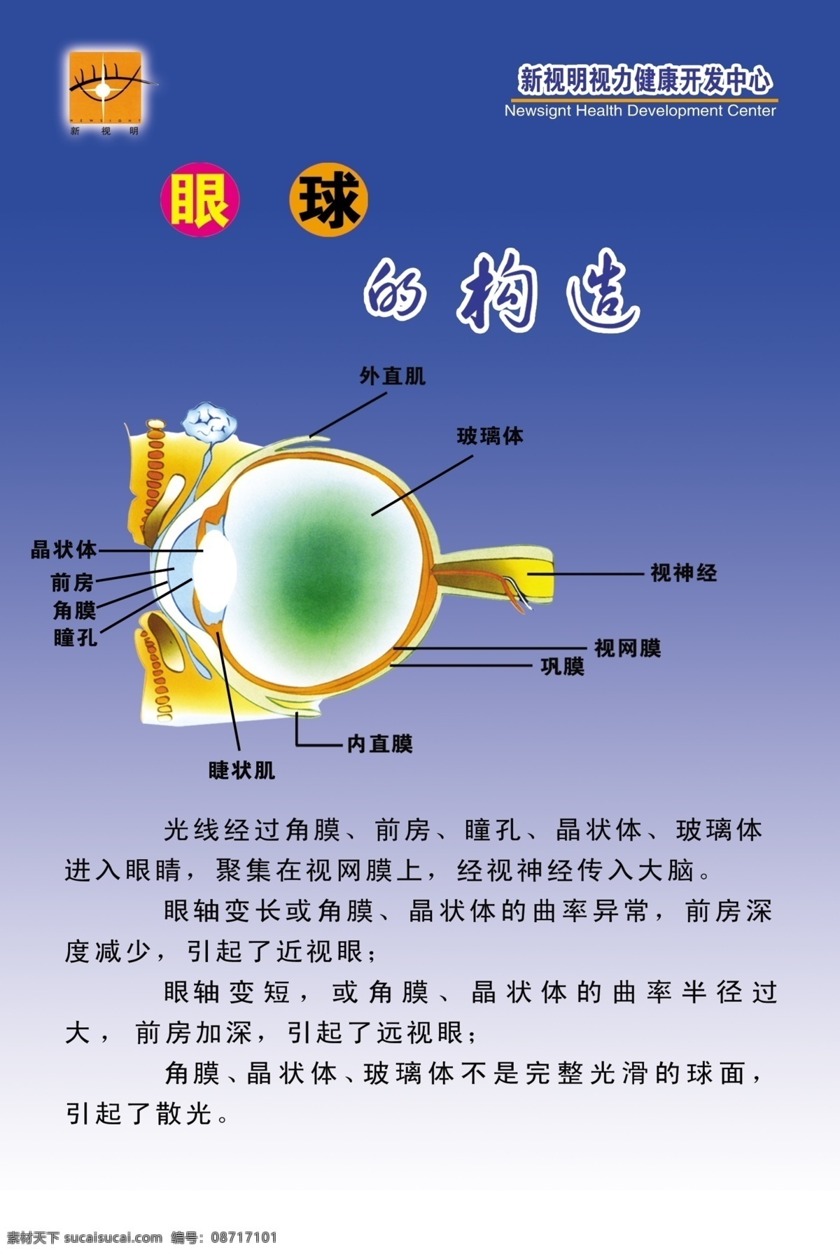 展板 眼球的构造 分层 索材 原创 广告设计模板 眼睛健康 构造图 喷画设计 写真设计 分层精细 源文件库