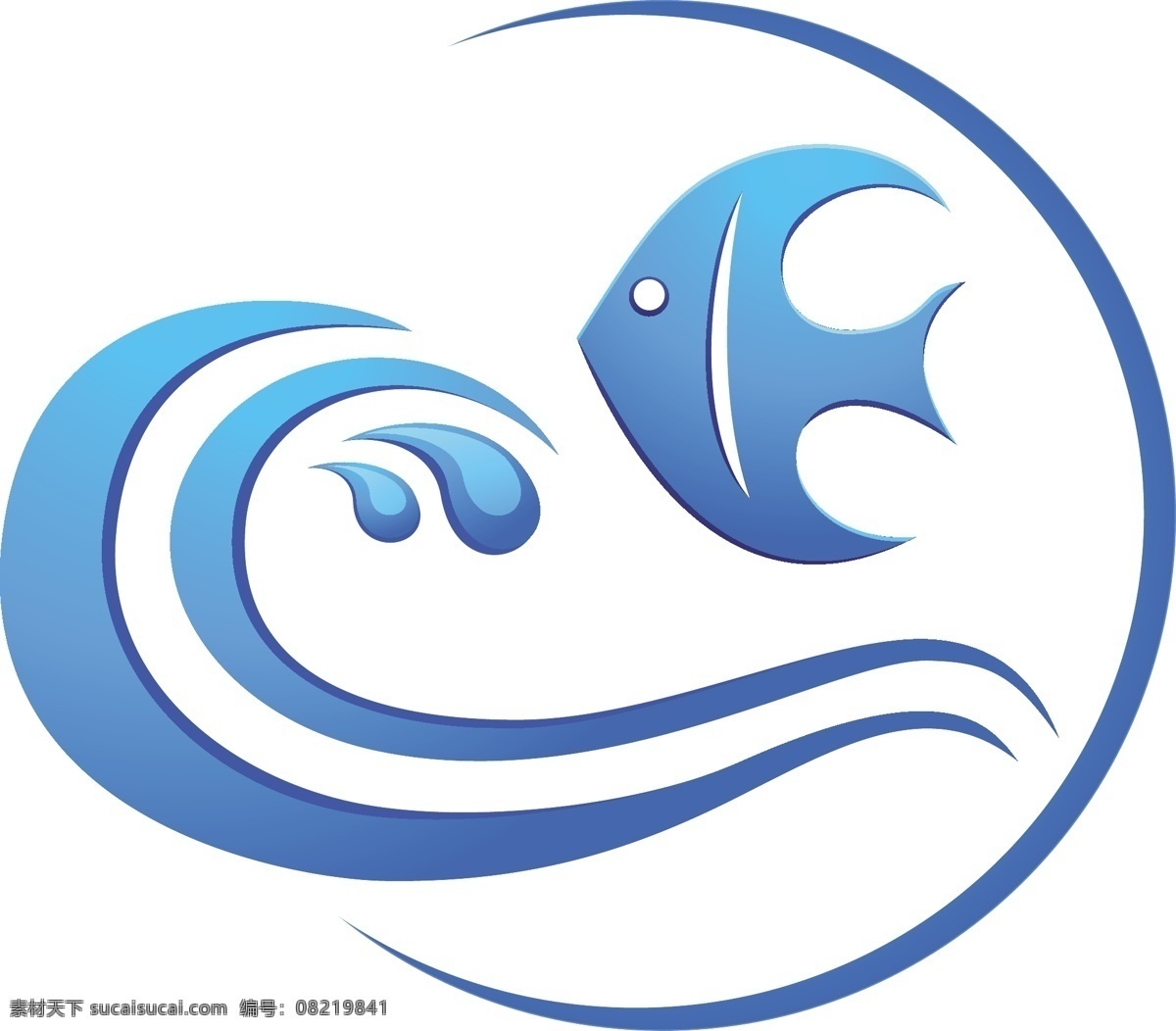 logo 标签 标识标志图标 标志 创意图标设计 蓝色水珠 商务图标 商业图标 矢量图标 图标矢量素材 图标模板下载 图标 图形 模板 抽象鱼 图标设计 形状矢量素材 小图标 矢量 其他矢量图