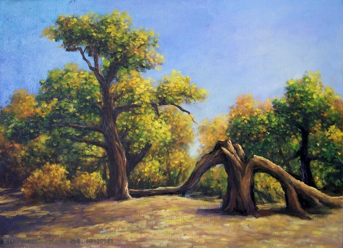 风景 建筑 田园 植物 水景 印象 画派 写实主义 油画 装饰画 椋庢櫙娌圭敾