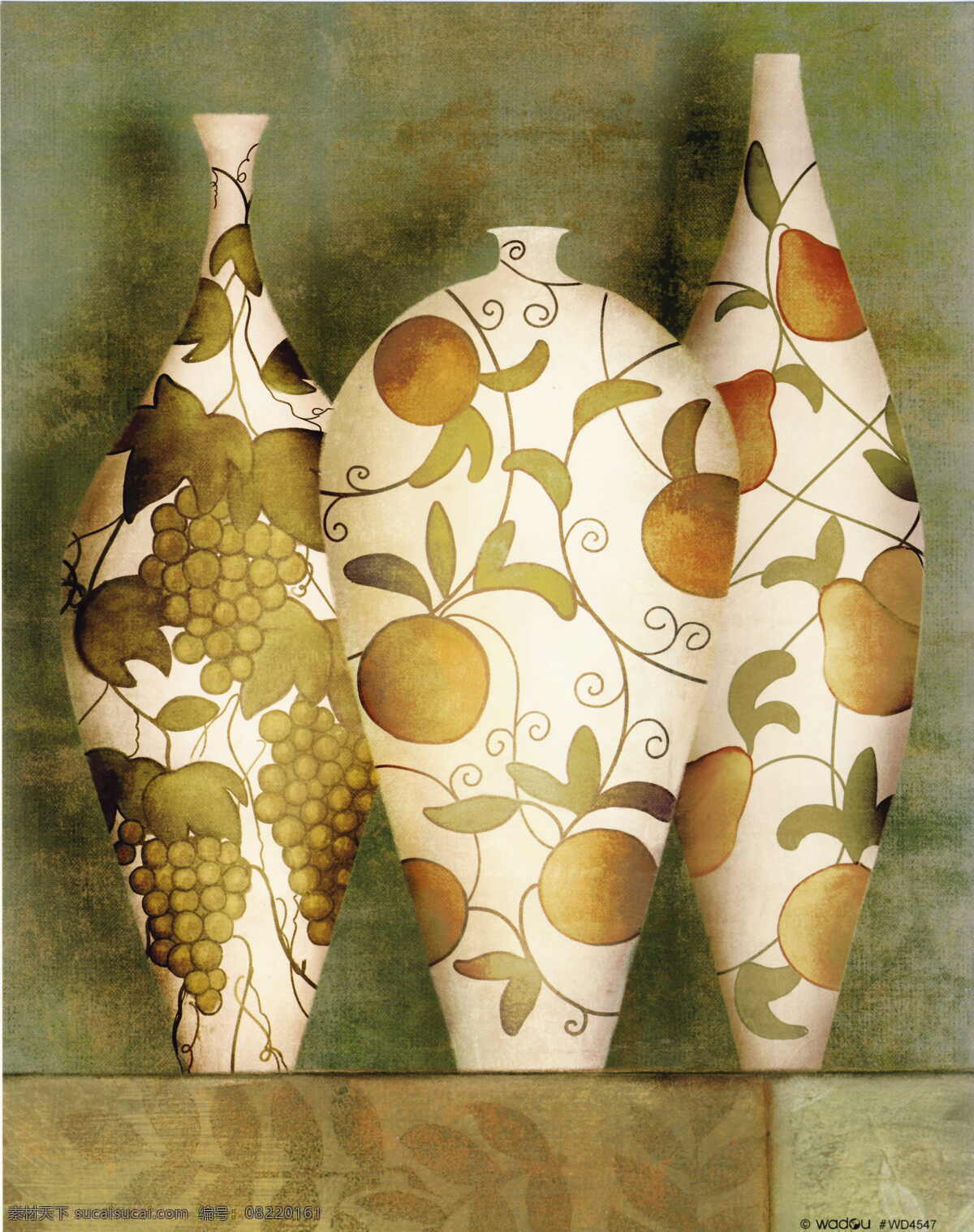 手绘画 装饰画 画芯 花芯 花瓶 底纹 绘画书法 文化艺术