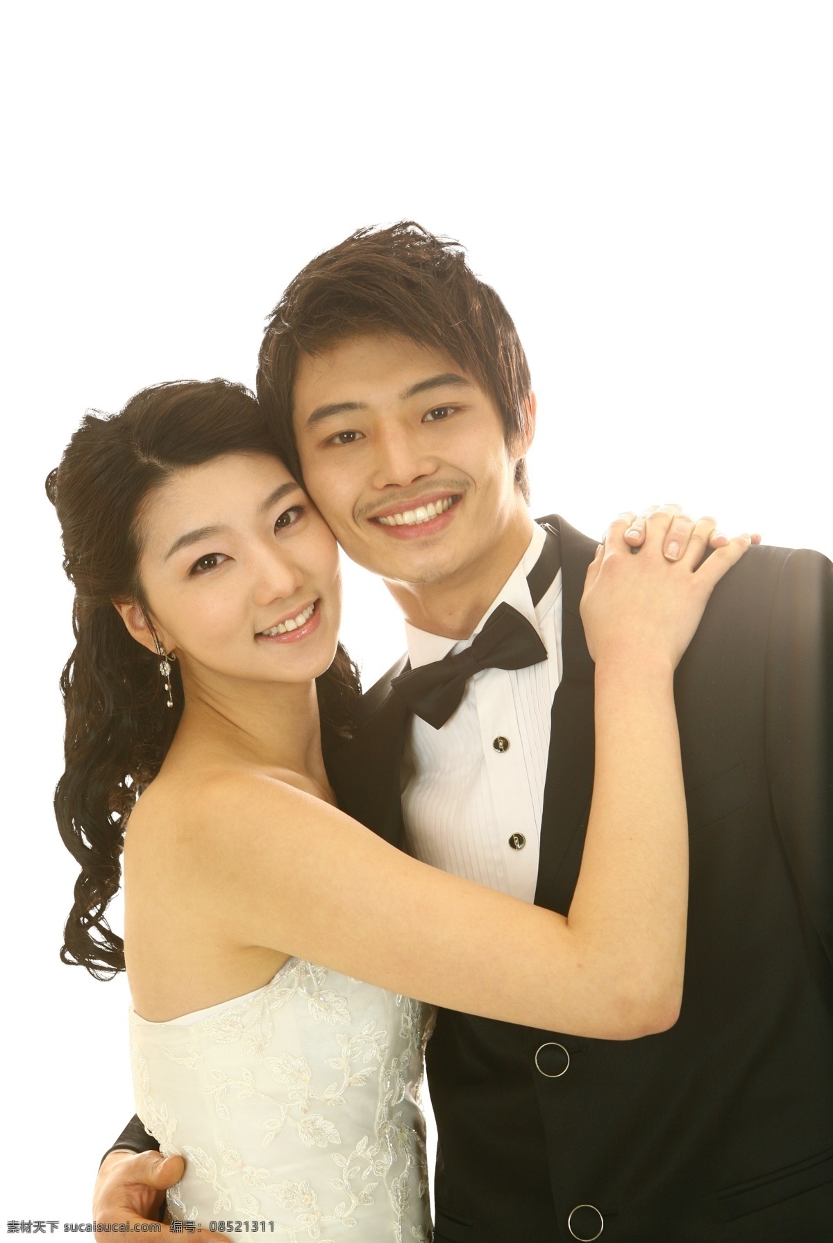 开心 婚纱 情侣 psd素材 婚纱摄影 男士 女士 婚纱情侣 psd源文件