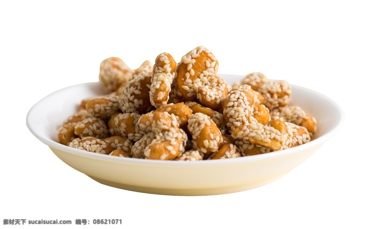 盘子 里 芝麻 江米 条 点心 甜品 糕点 美味 美食 食物 小吃