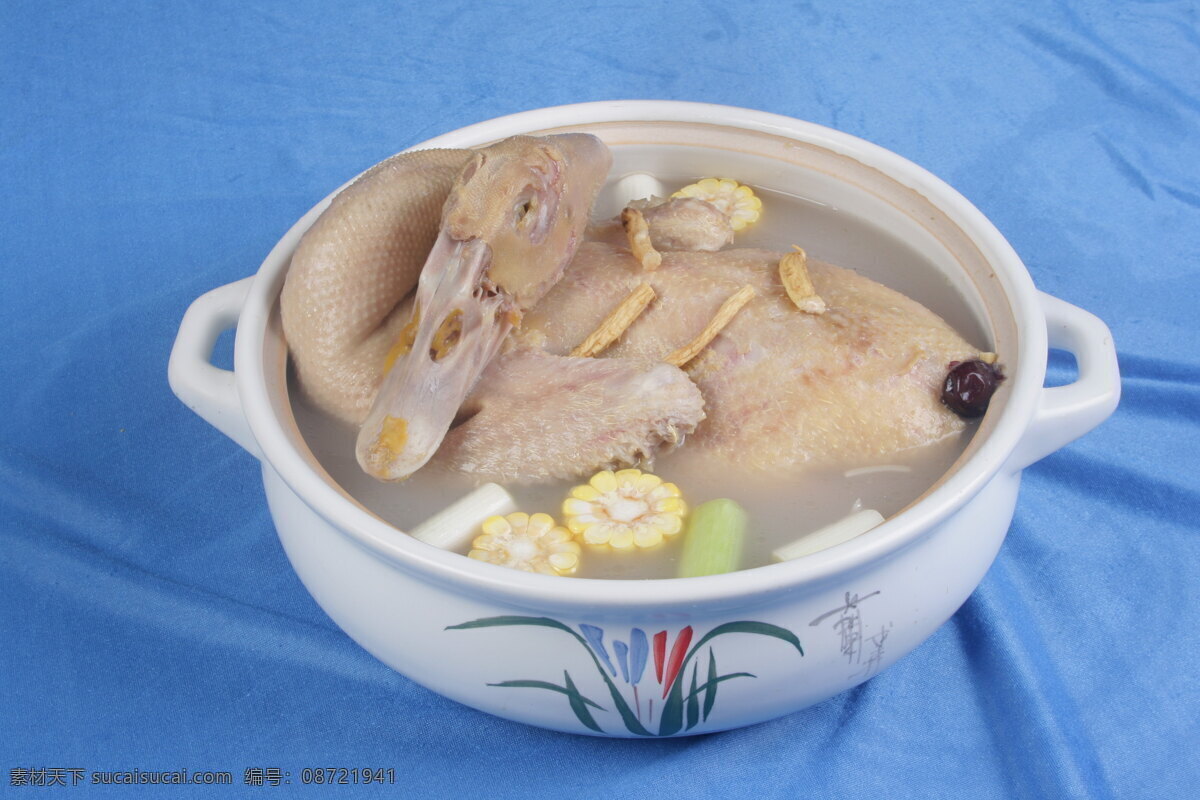 老鸭汤 沙参全鸭 玉米老鸭汤 药材老鸭汤 汤 传统美食 餐饮美食