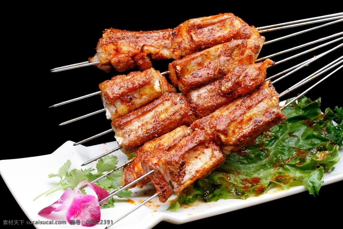 炭烤羊排 烤羊排 烤串 羊排 风味烤羊排 烤肉 菜谱 餐饮美食 传统美食 美食