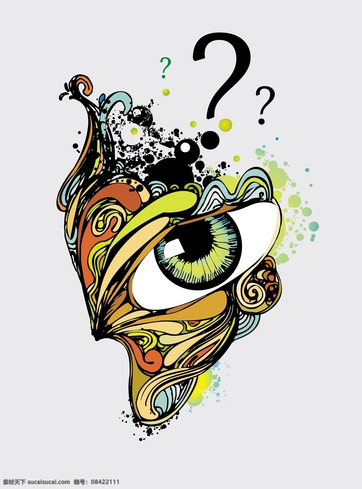 摘要 眼 插入 花纹矢量 矢量图的抽象 插入图片 pictureabstract 其他矢量图