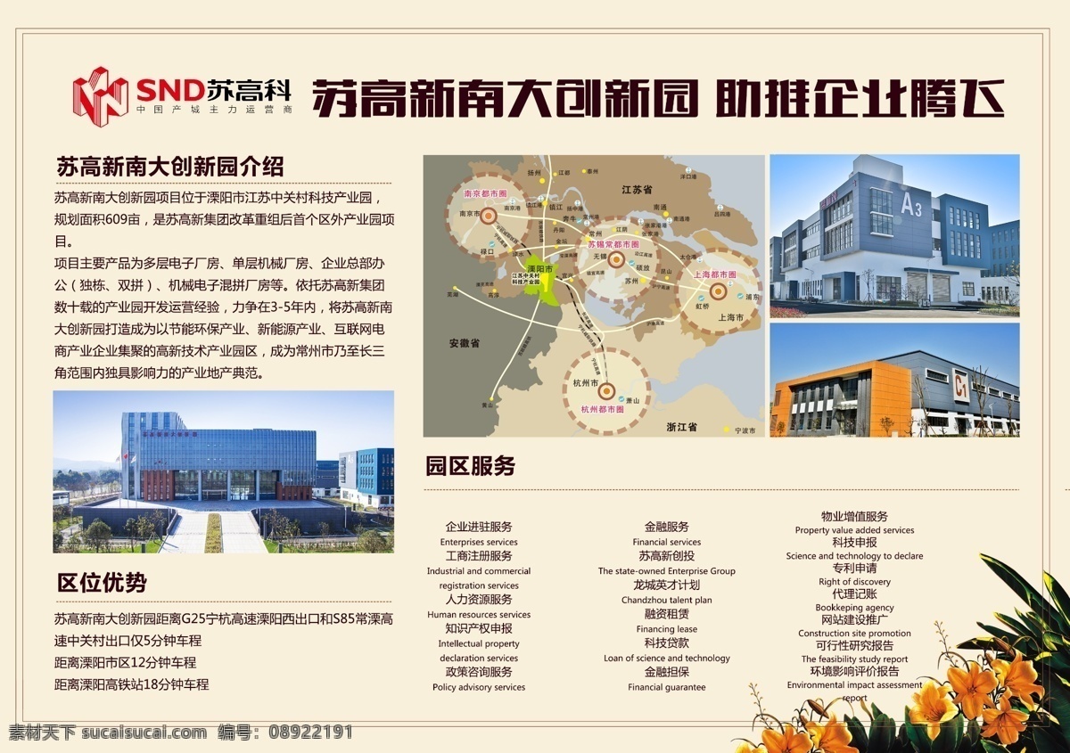 创新园 dm单页 宣传单 科技产业园 产业园 科技单页 dm宣传单