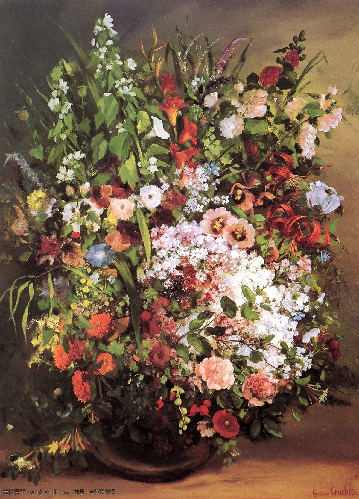 花束 绘画书法 静物 欧洲油画 设计图库 水果 文化艺术 鲜花 家居装饰素材