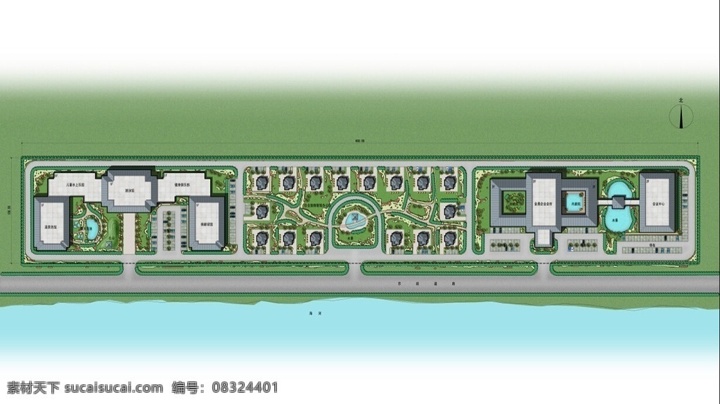 会所 彩色 平面图 规划图 psd分层 彩色平面 大图 高清 规划设计图 效果图 分层