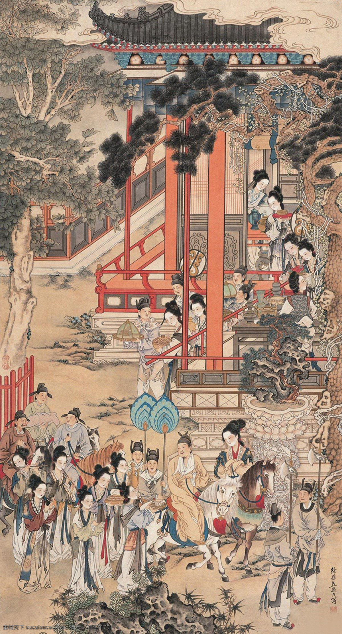 人物立卷 人物故事 近现代 山水画 精选 近代绘画 徐操 国画 古画 书画 山水 人物 古人物 文化艺术 绘画书法 设计图库