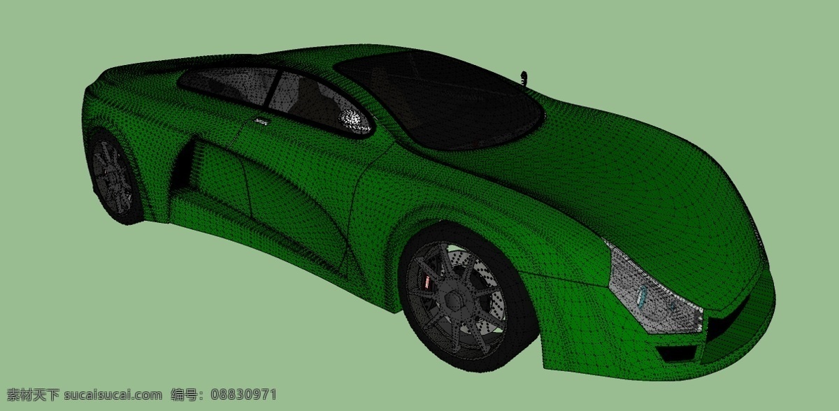 辆 车 超级 工匠 朱瑾 sketchup 3d模型素材 其他3d模型