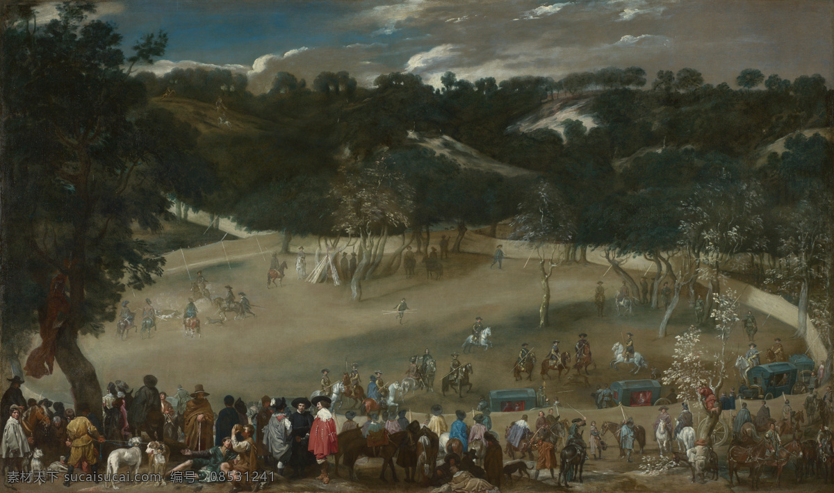 real 大师 画家 古典 画 建筑 景物 装饰画 油画 tela la boar wild hunting iv philip vel 谩 zquez diego 人物 高清 西方 国外 现代 家居装饰素材