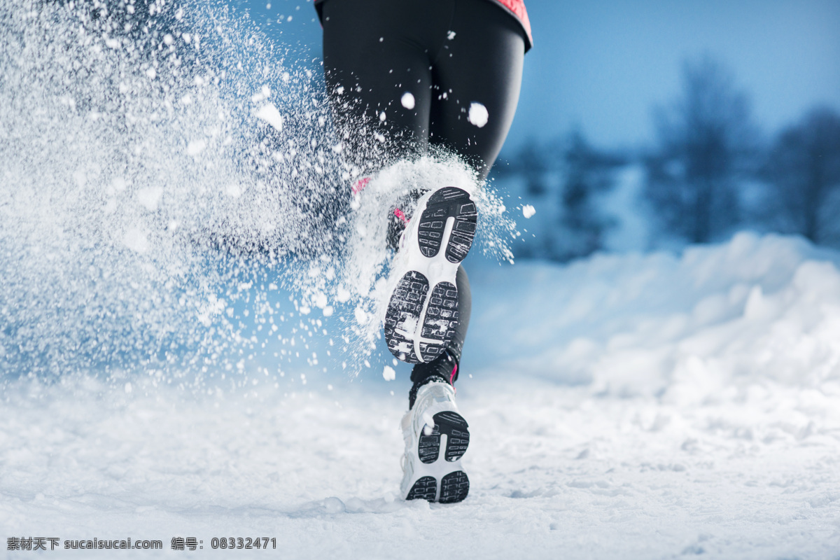 雪地 上 跑步 奔跑 体育运动 快速主题 速度 汽车图片 现代科技