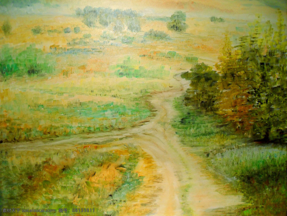 草地 风景 风景画 挂画 绘画 绘画书法 景色 欧美油画 油画 山间 小路 设计素材 模板下载 山间小路 油画风景 艺术 油画艺术 小道 山间道路 西方油画 油画作品 文化艺术 家居装饰素材