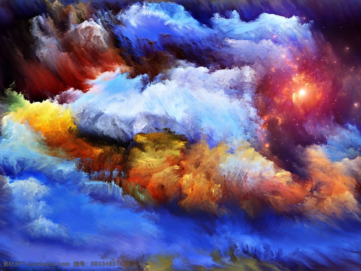 梦幻 星空 油画 水彩画 星星 星云 星座 梦幻世界 宇宙 玄幻 云朵 云彩 云层 梦境 画作 美术作品 设计作品 星空设计 星空背景 背景底纹 底纹边框