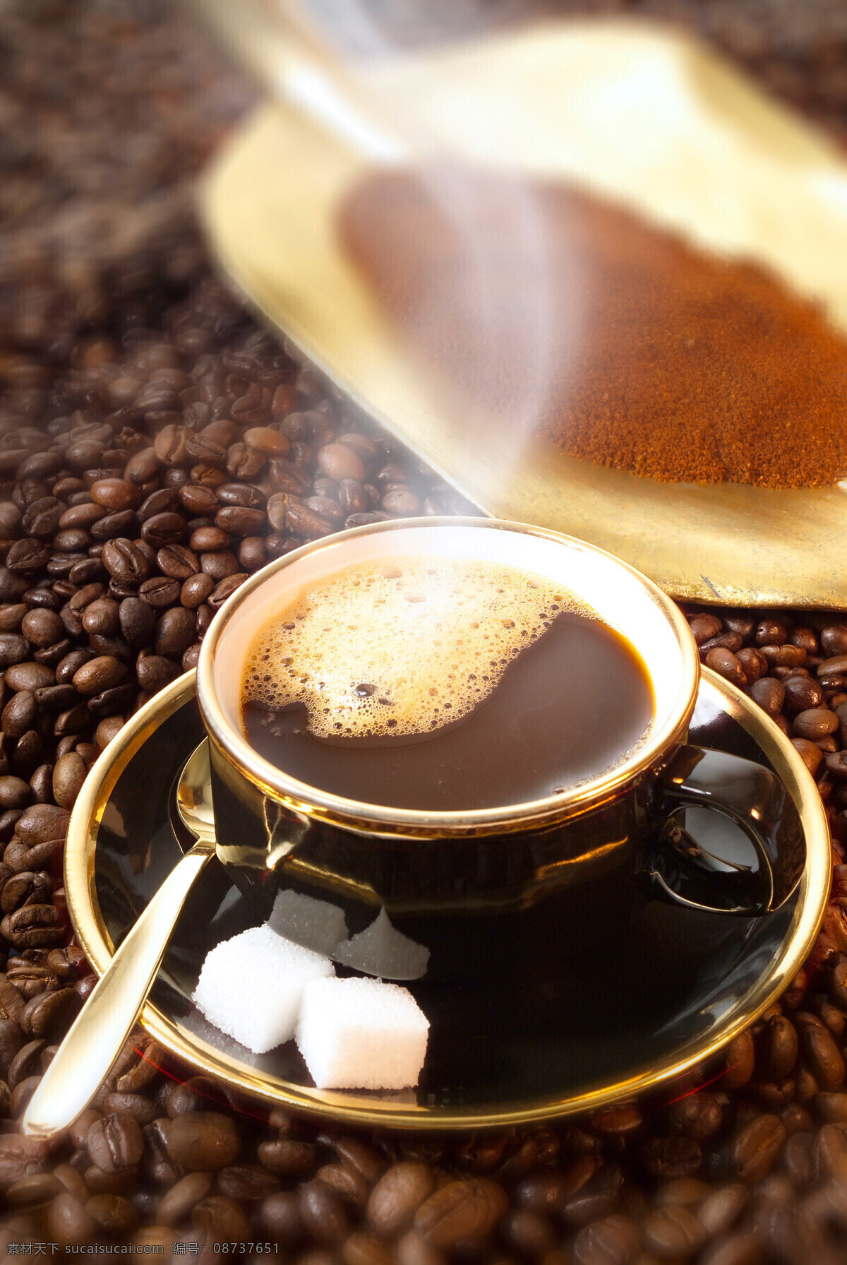 香 浓 咖啡 咖啡豆 咖啡杯 牛奶加咖啡 coffee 浓缩咖啡 浪漫咖啡 意大利咖啡 饮料酒水 餐饮美食 咖啡图片