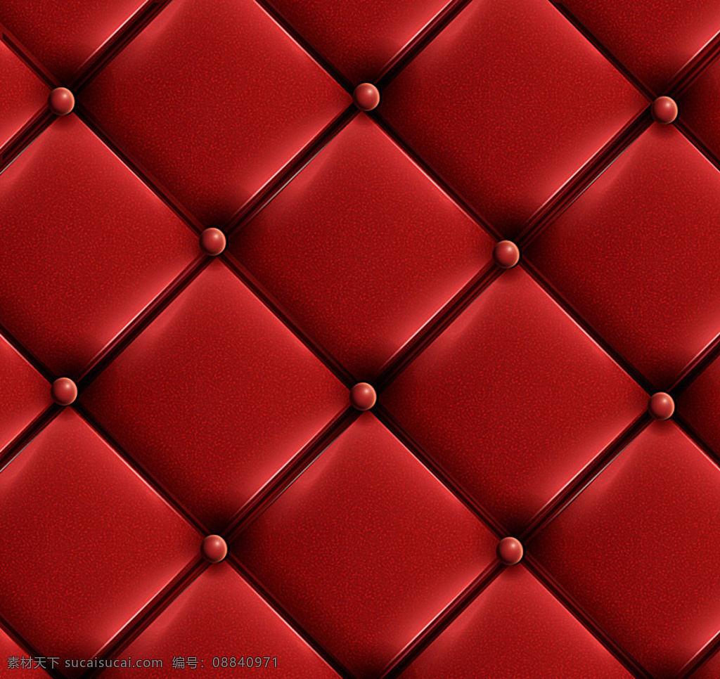 红色沙发皮革 背景矢量 菱形 沙发 皮革 背景 软包 豪华 矢量图 ai格式 底纹边框 背景底纹 红色