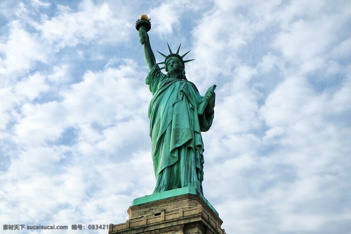 美国 纽约 自由女神像 标志 雕塑 旅游摄影 国外旅游