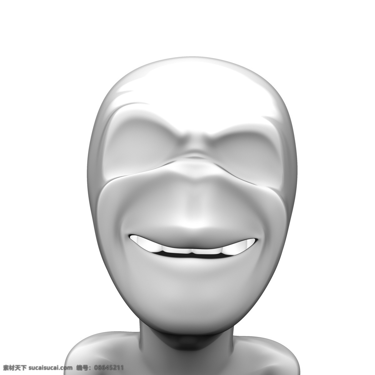 3d 3d卡通 3d设计 3d小人 高兴 卡通小人 开心 立体人物 3d卡通小人 诡笑 立体小人 3d模型素材 其他3d模型