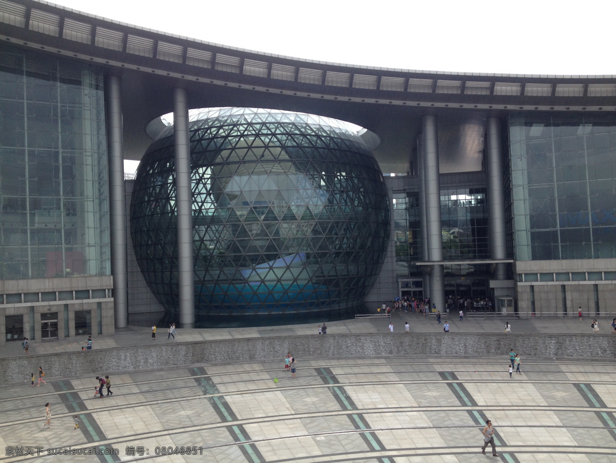 上海科技馆 建筑 标志 风景 玻璃 景色 旅游摄影 国内旅游