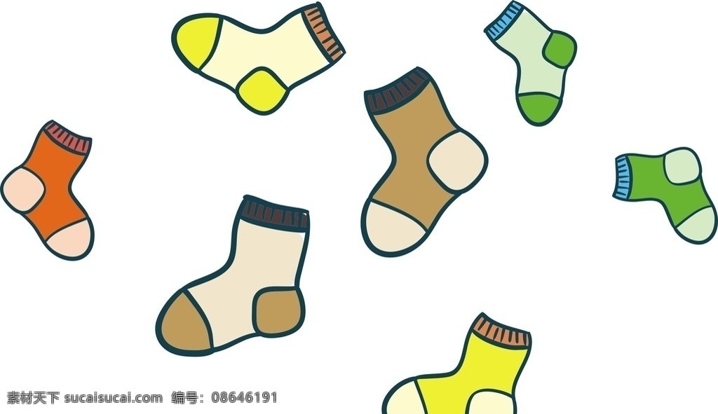 卡通素材 可爱 手绘素材 儿童素材 幼儿园素材 卡通装饰素材 矢量图 卡通 矢量 抽象设计 时尚 可爱卡通 矢量素材 幼儿园 装饰素材 矢量装饰素材 卡通矢量素材 袜子 卡通袜子 矢量袜子 袜子素材 手绘袜子 矢量袜子素材 儿童袜子 卡通设计
