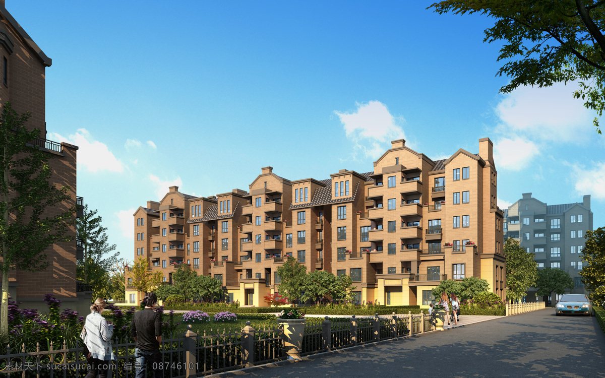地产效果图 建筑设计 小区 住宅 住宅效果图 小区效果图 喷泉 蓝天 白云 地产效果 规划设计 树 绿化园林 园林 3d设计 3d效果图 建筑 房地产 模型 建筑模型 模型设计 高档小区 高端园林 绿值 园林设计 建筑园林 绿色 房地产全景 布局设计 园林效果图 法式园林 法式效果图 楼盘效果图 环境设计 效果图