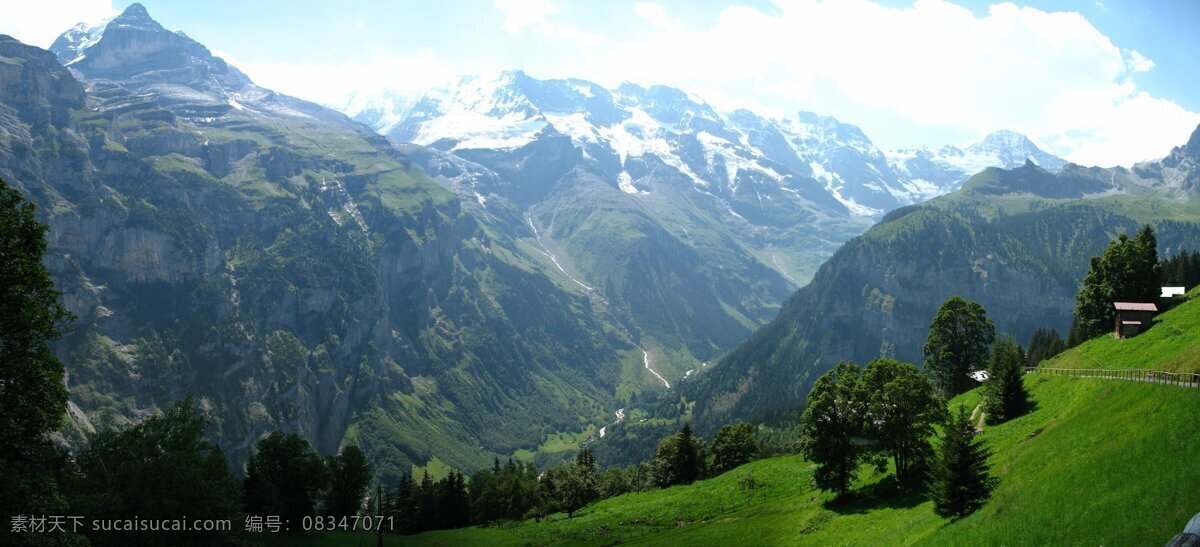 绿色 山川 山水风景 美景 山水摄影 风景摄影 大好河山 雪山 山峰 山峦 森林 蓝天白云 风景图片